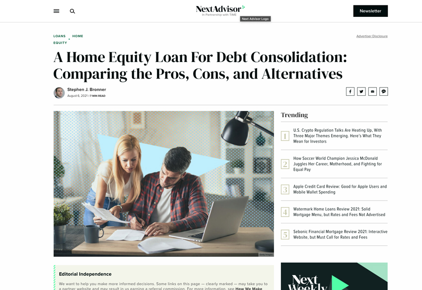 A Home Equity Loan For Debt Consolidation: Comparing The Pros, Cons, And Alternatives