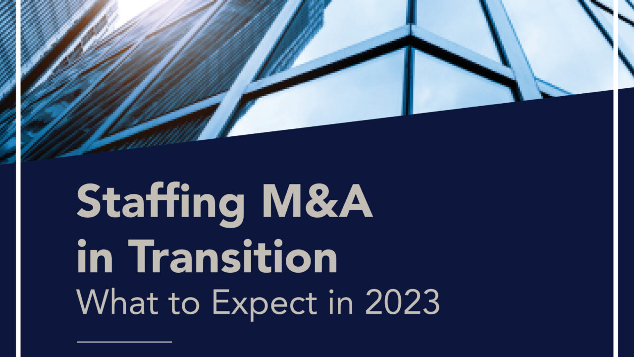 Webinar: Staffing M&A in Transition – What to Expect in 2023