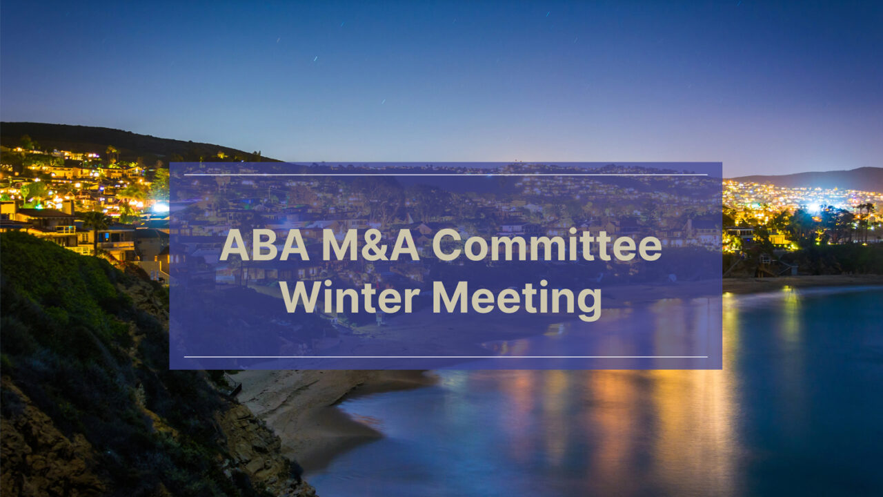 ABA M&A Committee Winter Meeting